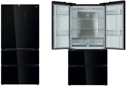 Frigorifero French Door Total No Frost GRF FB83832BG Vetro nero BG