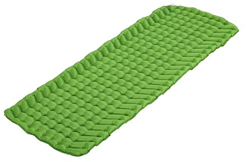 Bestway aufblasbare Single-XL-Isomatte WanderLite 198 x 71 x 6,5 cm | 1,3 R-Wert, isoliertes Design, 70D Nylon, 6,5 cm dick, Pumpsack, Reparaturflicken, Aufbewahrungstasche