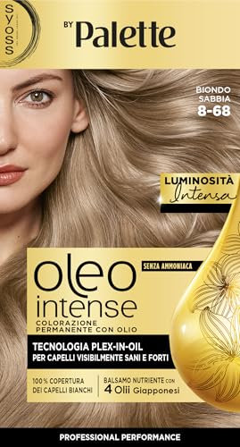 Syoss by Palette Oleo Intense, 8-50 Biondo Cenere Naturale