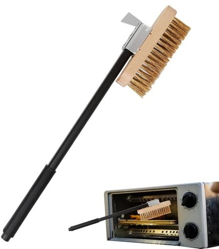 Brosse pour Pierre à Pizza - Brosse de Nettoyage pour Gril