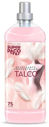 Super Paco de Dia Suavizante Talco 75 lavados, 1.5L