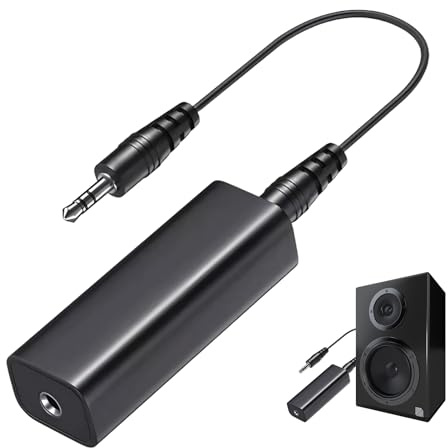 Isolateur De Bruit De Boucle De Terre pour Système Audio De Voiture/Home Stéréo, De Masse Audio 3,5 Mm avec Câble Jack, Filtre Antibruit pour Autoradio Et Chaîne Hi-FI, éliminateur De Bourdonnement