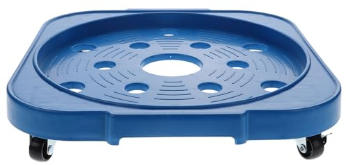OSALADI Socle Mobile pour Bouteille de Gaz Plateau Ventilé et roulettes Freinées, Support Stable pour Cylindre Propane Destiné à Usage Cuisine et Restaurant