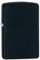 Zippo Windproof Lighter - Black Matte Finish - Base Model - Refillable - Reusable - Gift Box - Metal - Made in USA