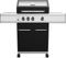 Grillfürst Gasgrill G310G - 3-Brenner Edelstahl, Grillwagen Gasgrill mit Sichtscheibe, Outdoor Grill mit Infrarot-Hochtemperaturzone, doppelwandigem Deckel und Gusseisen-Rosten