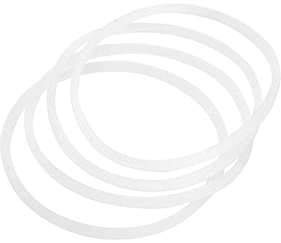 10 STÜCKE Drahtdurchmesser 5mm,OD 155mm Silikonkautschuk (VMQ) O-Ring Dichtungsdichtung Scheibe für Automotive, Lager, hydraulische Sanitärreparatur, 155x145x5mm(10 stücke)