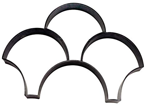 Pflasterform Schalung Betonboden Stepping Stone Paver Rasen Patio-Garten DIY Gehweg Gehweg Moulds (Color : 1)