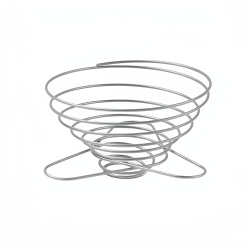 KOSTEN Camping en Plein Filtre À Café Conique Réutilisable en Acier Inoxydable Pliable Verseur pour Pique - Nique De Camping De Voyage Portable-Le Grand