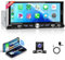 Hodozzy 2G+64G Wireless Carplay Autoradio 1 Din Android 6,9 Zoll Touchscreen Radio mit Bluetooth, GPS Navi, WiFi, Android Auto, FM RDS EQ, 1 Din Bildschirm mit Rückfahrkamera Typ-C/USB/AUX
