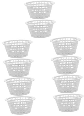 Yardwe Lot De 5 Paniers Filtrants pour Piscine Écumoire Filet en Maille Abs en Plastique Utilisation Sûre 2 Pièces X 5