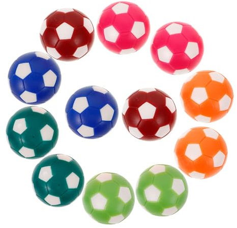 CORHAD 12stücke Tischfußballbälle Ersatz Kleine Fußbälle Für Kickertisch Kickertischteile Kickerbälle Kicker-ersatzbälle Für Tischfußball