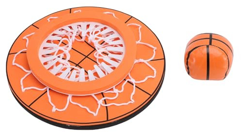 TIKATARER Panier de Basket-Ball au Plafond, Jouet de Basket-Ball Suspendu d'intérieur, Panier de en Matériau PP, Idéal pour Les Enfants, la Chambre d'adultes, Le Bureau, Le Dortoir et la Salle de