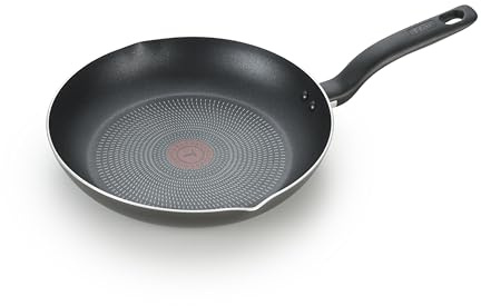 T-fal Initiatives Nonstick Fry Pan 10.5 Inch Oven Safe 350F Pots and Pans, Dishwasher Safe Black