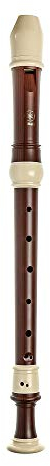Yamaha Recorder - Alto baroque fingering, simulated rosewood with white trim