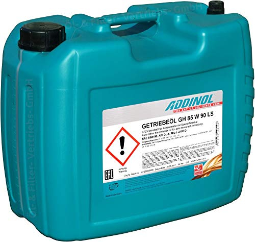 ADDINOL Getriebeöl GH 85 W 90 LS 85W-90 GL5 Sperrdifferential 20 Liter