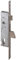 CISA 146215250, Serrure à enfichable à cylindre pour montants, version verrou et loquet, avant en acier inoxydable, entrée 25, ambidextre