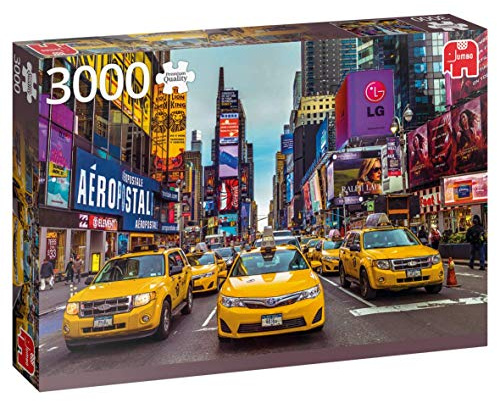 Premium Collection – New York Taxis Puzzle, 3000 Teile, Mehrfarbig