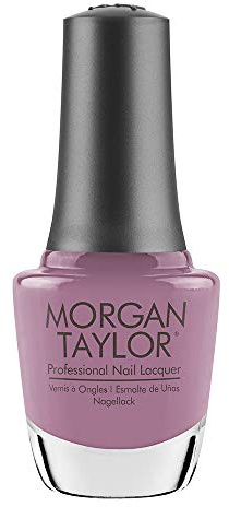 Morgan Taylor Nail Lacquer The Color Of Petals Collection (Merci Bouquet) Purple Professional Lacquer, Vibrant, Chip-Resistant, Fast-Drying, Long-Lasting, High-Shine, 0.5 ounce