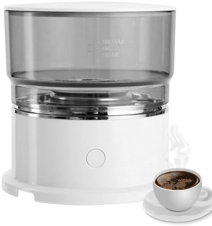 Retorno Hot Coffee Maker - Travel Espresso Maker Machine | One Cup Coffee Percolator, One Cup Coffee Percolator for Travel, Driving, Camping, Offices