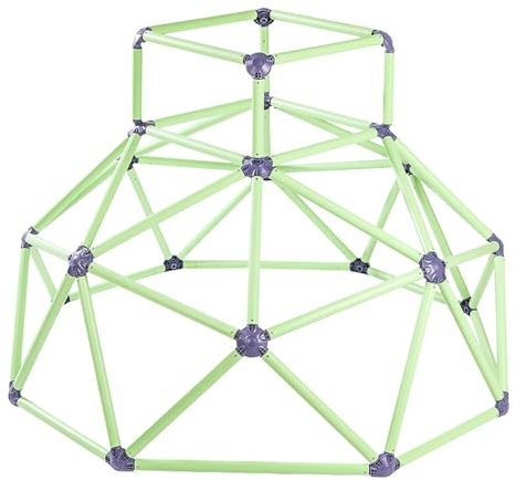 Yosamy Klettergerüst Outdoor, Großes Kletterturm Kinder, Sensorisches Training Kletterturm, Lagergewicht 70 kg, Grün