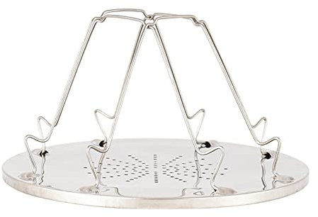 Camping Stainless Steel Toaster Folding Portable Grill Multi-Purpose Stove Grill Rack Simple Portable Rack