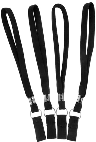 HAMPPLIES 4pièces Sangles De Poignet Pour Canne Lanières Anti-perte Pour Béquille Accessoires De Sécurité Pour Aînés Confort Ergonomique Pour Activités Extérieures