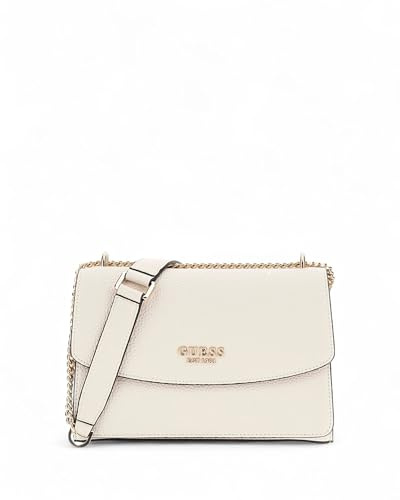 GUESS Calista Convertible Xbody Flap Bag Bone