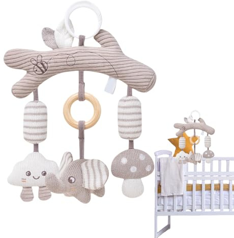 Kinderwagen Spielzeug,Spielbogen Für Kinderwagen - Lernaktivitäten Für Mädchen Reisebett Park & Draußen Reisen Ausflüge