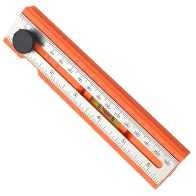 Righello pieghevole di misurazione della profondità per la lavorazione del legno Multi Angolato Marcatura Posizionamento regolabile Scribing Goniometro Strumento Pieghevole Marcatura