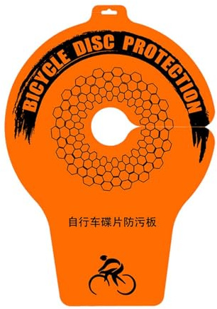 Grime Guard, Scheibenbremsen Schutz, Motorrad Kettenschutz, Fahrrad Schmutzschutz, Spritzschutz aus Metall für Öl, Anti Verschmutzungs Rennrad Autowaschabdeckungen für Mountainbike