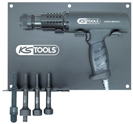 KS TOOLS 515.3880 Pistolet pneumatique vibreur vibro power Noir