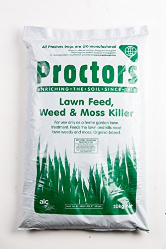 20kg Lawn Feed, Weed and Moss Killer - Covers Up to 625 Square Metres