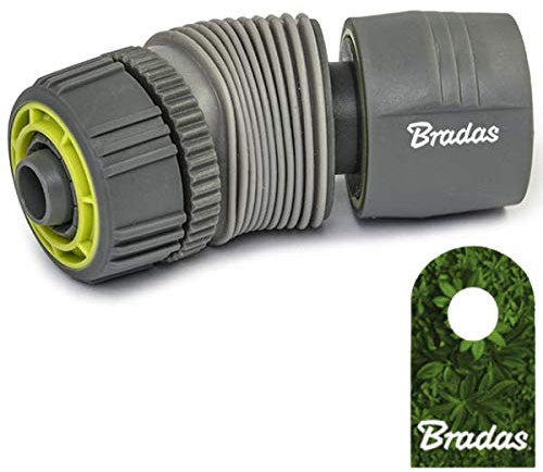 Bradas Schlauchschnellkupplung Schlauchkupplung 1/2 mit Winkelverstellung Lime LINE Soft LE-S2122K 3539
