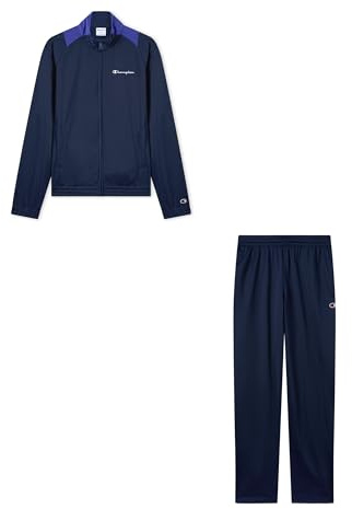 Champion Men-Tracksuit Tuta, Blu (BS561), XL Uomo