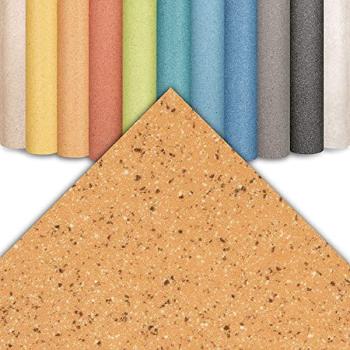 casa pura Vinylboden Meterware Xtreme - PVC Bodenbelag - Vinyl Designbelag für Küche, Bad & Wohnbereich (100 x 100 cm, Mira 330M)