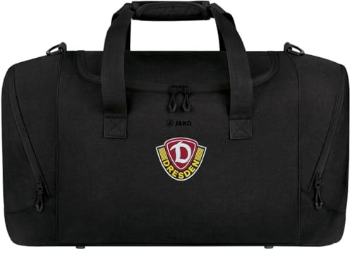 JAKO Dynamo Dresden Sporttasche Challenge SCHWARZ MELIERT - L