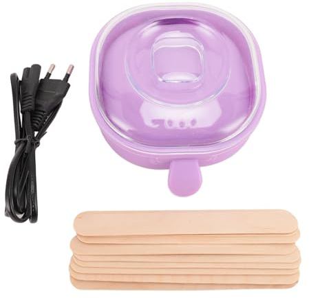 Máquina eléctrica Calentador de Cera Caliente de 100 W para la depilación Conjunto de depilación de 400 Ml Calentador de Cera Olla de Silicona Dispositivo de Calefacción de Cera Plegable (#2)