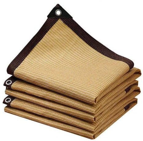 Malla Sombreo con Ojales Lona Sombra Exterior Toldo Vela de Sombra para la Planta del Jardín de Flores Barn,5x5m