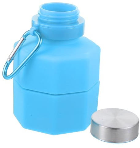 MUSISALY Sports Water Bottle Dumbbell Shaped Gym Fitness Equipment Portable Outdoor Running Drinking Bottle Dumbbell Shaped Water Kettle