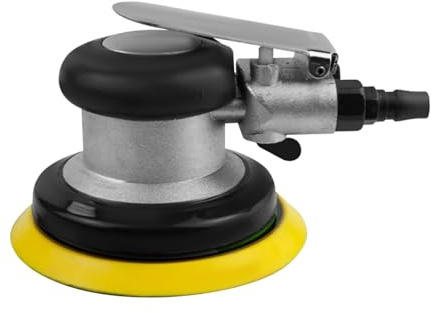 SHINEOFI Levigatrice Pneumatica Palmare Orbital 5 Pollici 10000rpm Utensile Pneumatico Per Meccanici Levigatrici Per Lavorazione Legno e Carrozzeria Industriali