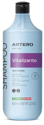 Artero Shampoo rivitalizzante per cani e gatti che necessitano di volume, per pelli sensibili o lavaggi frequenti. Contiene ingredienti naturali, ideale per barboncini o terrier (650 ml)