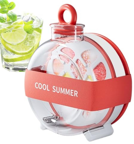 Bac À Glaçons - Tasse À Glace Pilée | Plateau Cube Avec Couvercle | Moule Réutilisable À Dégagement Facile 12x7x15,9 Cm | Refroidissement Optimisé Facile À Nettoyer | Pour Le Lait Boissons Rafraîchiss