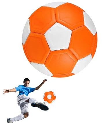 Thapncow Football pour Enfants, Curve Ballon de Football 22cm, Jeux Intérieurs et Extérieurs, Cadeau Garçon Fille, Cadeau Football pour Enfant, Flexible, Elastique