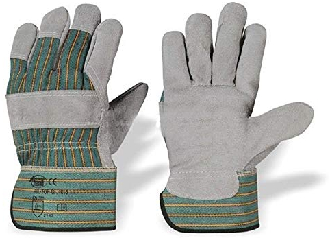 12 Paar - stronghand Rindspaltleder Arbeitshandschuhe Leder Handschuhe HK/TOP Gr. 10,5