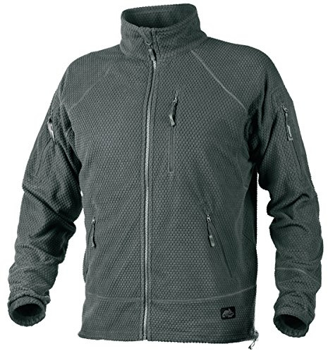 Helikon Herren Alpha Taktisch Jacke Gitter Vlies Laub Grün