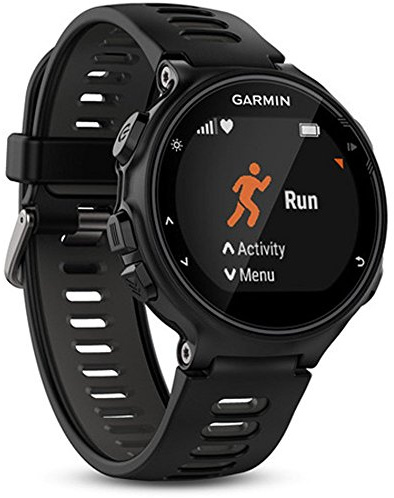Garmin 010-01614-00 Forerunner 735XT, Multisport GPS Running Watch with Heart Rate, Black/Gray