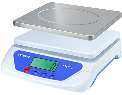 Sutekus Digital Scales 0.04oz to 55lbs - Precise Kitchen Scale for Cooking, Home & Postal