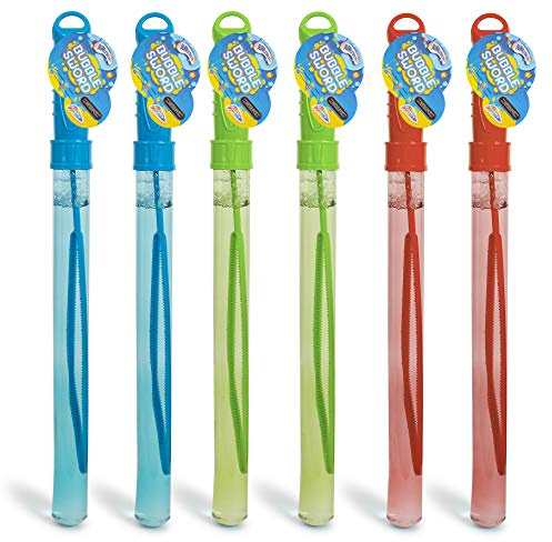 Grafix Giant Bubble Swords Pack of 6 - Bubble Party Bag Fillers - Summer Fun