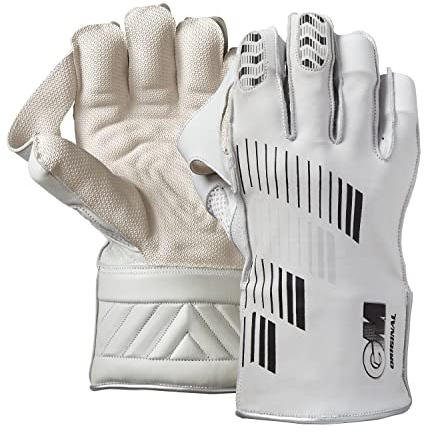 Gunn & Moore GWKG6B 2022 G&M Wicket Handschuhe 606 Junior Carta Fußball GM, Weiß