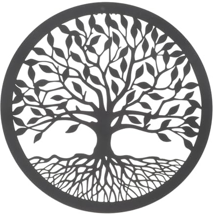 DOITOOL Eisen Wanddekoration Für Zuhause Und Garten Kunstvolle Pflanzen Wandhängung Aus Rostfreiem Exquisites Design Für Innen Außenbereiche Dekoration